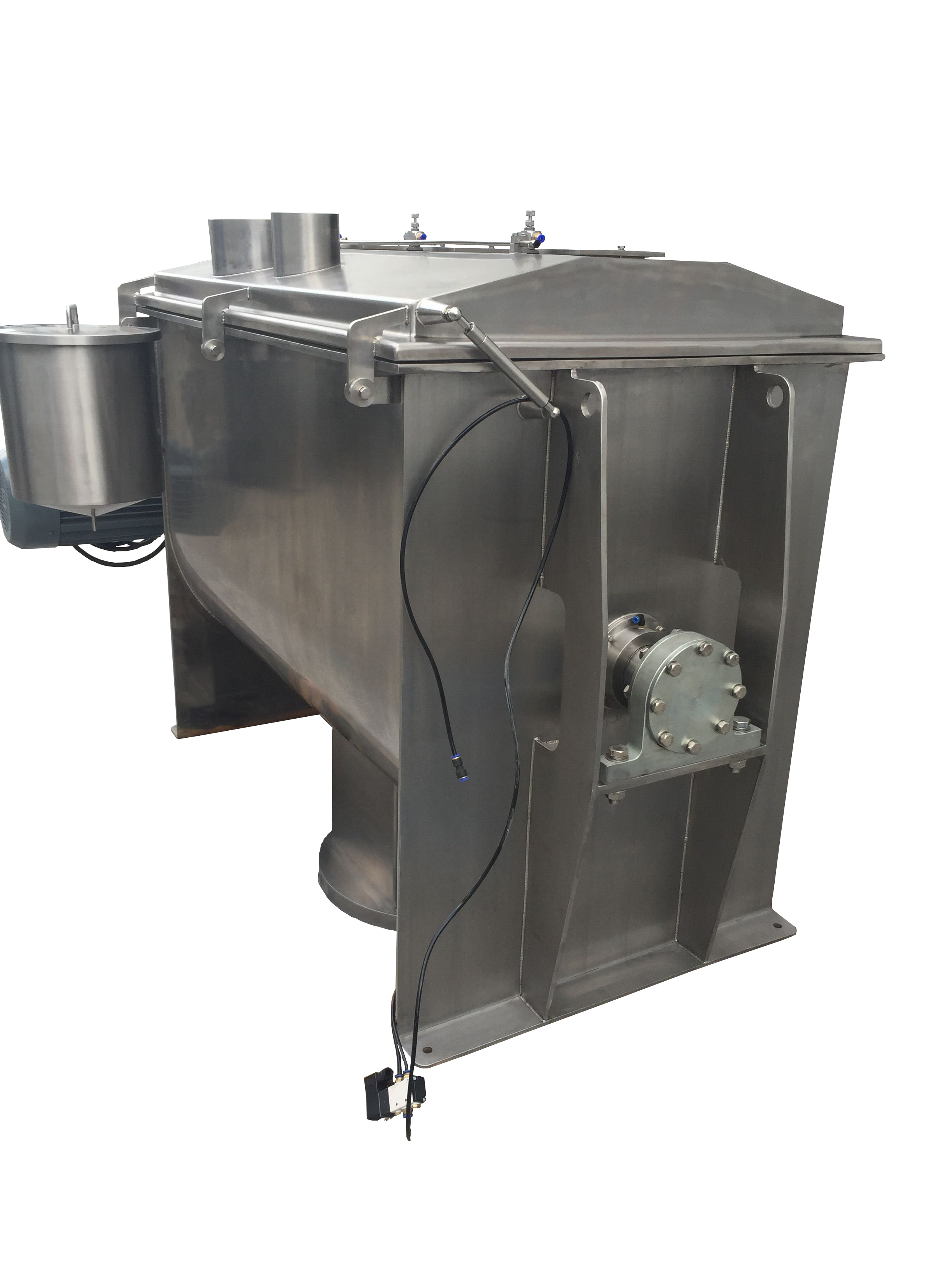 混合機(jī)混合固體和液態(tài)物料有何不同
