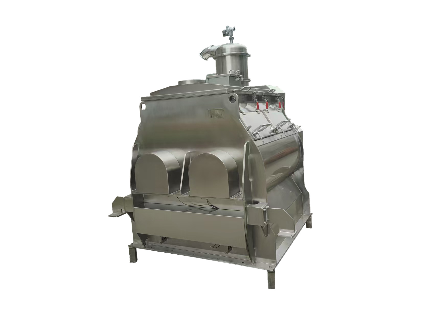 雙軸混合機(jī)的工作原理